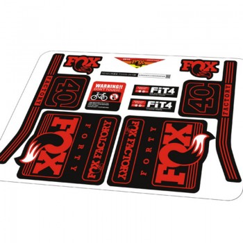 Mountain Bicycle Fork Decal Stickers for FOX40